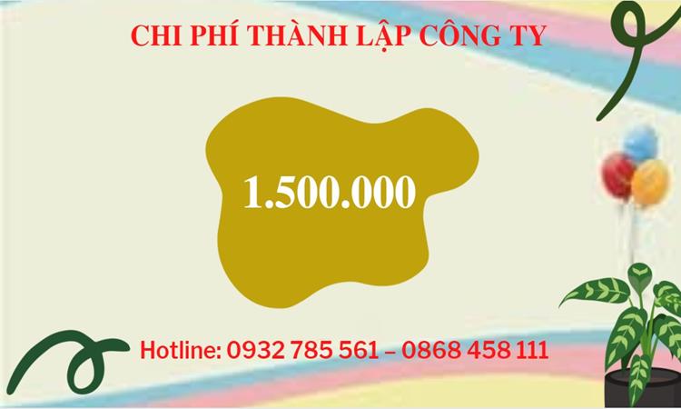 Chi phí thành lập công ty nông lâm thủy hải sản tại Nghệ An