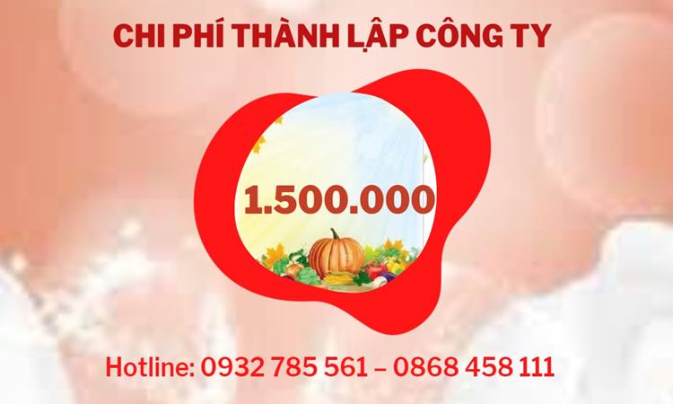 Chi phí thành lập công ty nông lâm thủy hải sản tại Nha Trang