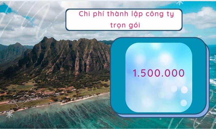 Thành lập công ty kinh doanh nông lâm thủy hải sản tại Ninh Bình – Hồ sơ, thủ tục, chi phí chi tiết 2025 5 Chi phí thành lập công ty nông lâm thủy hải sản tại Ninh Bình