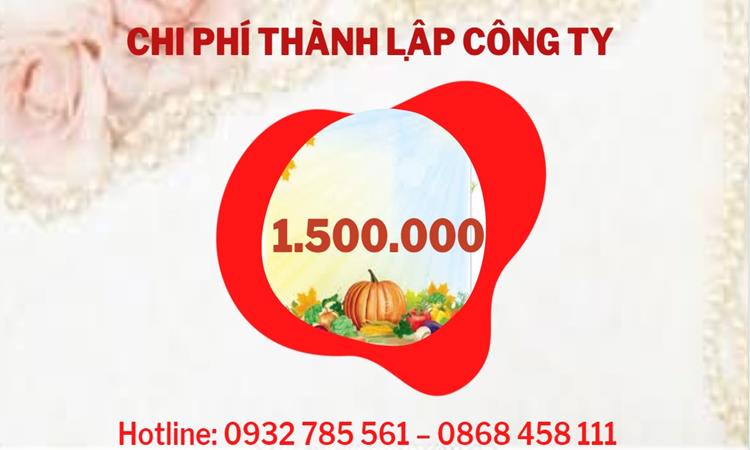 Chi phí thành lập công ty nông lâm thủy hải sản tại Quảng Ngãi