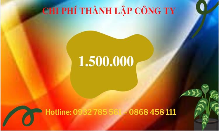 Chi phí thành lập công ty nông lâm thủy hải sản tại Quận Hải Châu