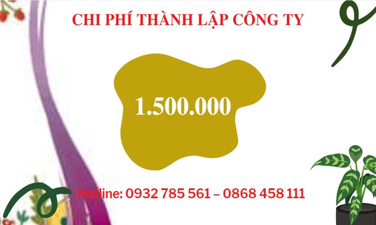 Chi phí thành lập công ty nông lâm thủy hải sản tại Yên Bái