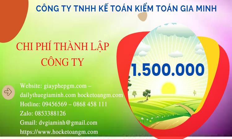 Chi phí thành lập công ty sản xuất cà phê tại Hà Giang