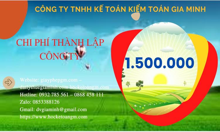 Chi phí thành lập công ty sản xuất cà phê tại Hà Tĩnh