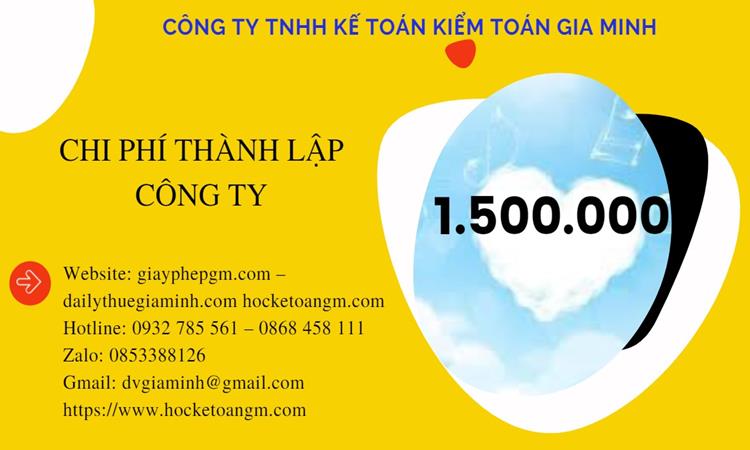 Chi phí thành lập công ty sản xuất cà phê tại Huyện Hóc Môn