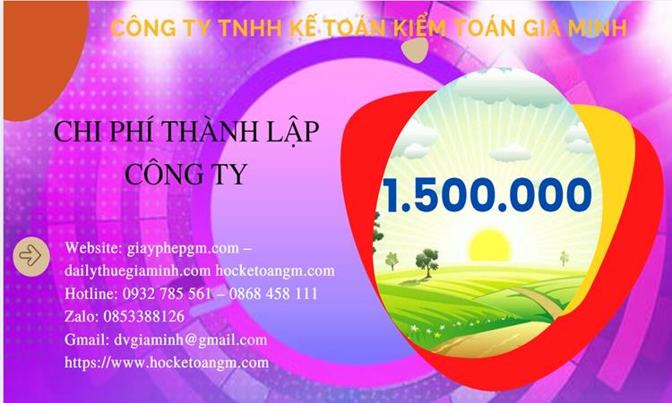 Chi phí thành lập công ty sản xuất cà phê tại Kon Tum