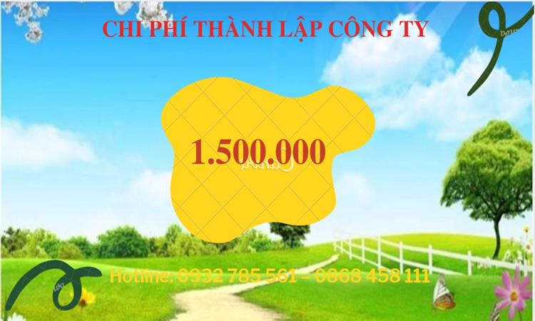 Chi phí thành lập công ty sản xuất cà phê tại Quận Bình Tân
