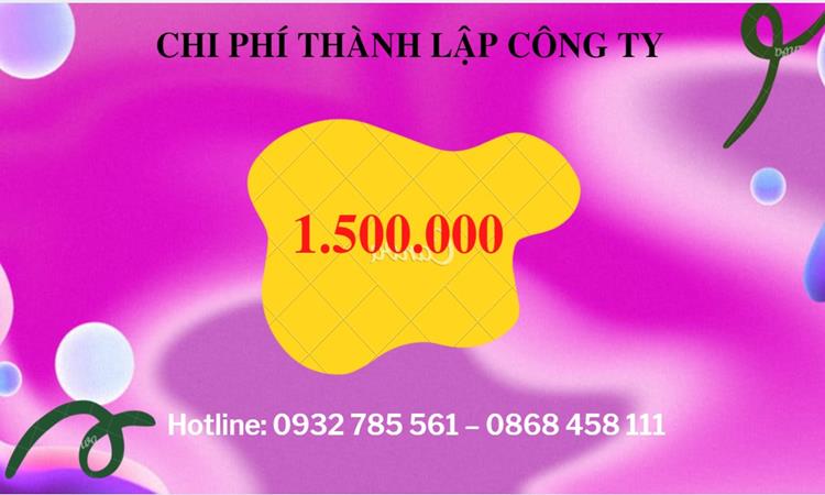 Chi phí thành lập công ty sản xuất cà phê tại Quận Gò Vấp