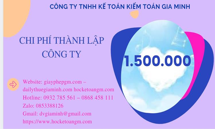 Chi phí thành lập công ty sản xuất kinh doanh gạo tại Quận Thốt Nốt 