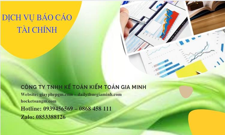 DỊCH VỤ BÁO CÁO TÀI CHÍNH ĐẮK NÔNG 5 Dịch vụ báo cáo tài chính ở Đắk Nông