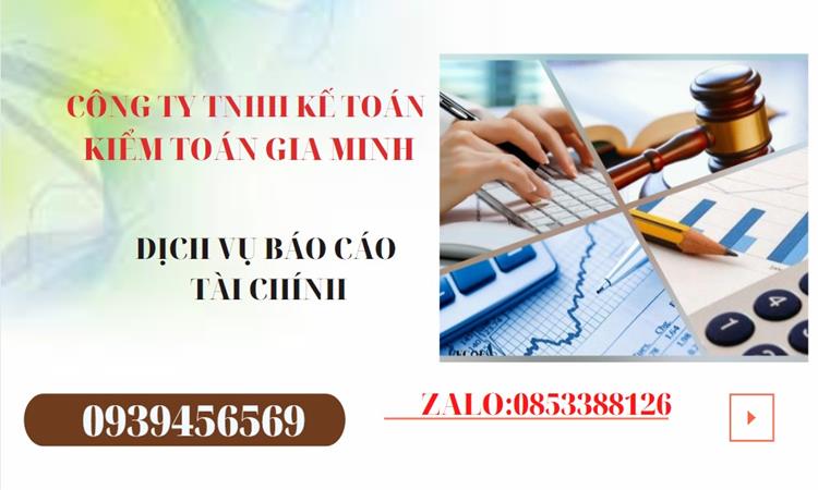 Dịch vụ báo cáo tài chính Bình Dương uy tín, nhanh chóng 4 Dịch vụ báo cáo tài chính tại Bình Dương