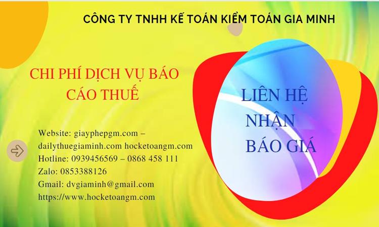 Phí dịch vụ báo cáo thuế GTGT tại Hà Nội – Dịch vụ trọn gói, uy tín 5 Dịch vụ báo cáo thuế GTGT tại Hà Nội
