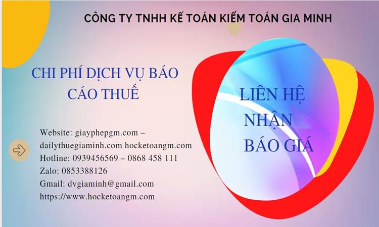 PHÍ DỊCH VỤ BÁO CÁO THUẾ GTGT TẠI HƯNG YÊN 5 Dịch vụ báo cáo thuế GTGT tại Hưng Yên
