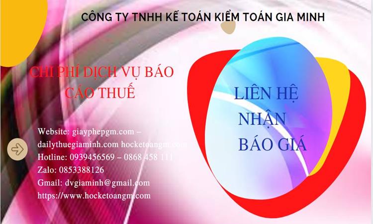 PHÍ DỊCH VỤ BÁO CÁO THUẾ GTGT TẠI HUYỆN HOÀI ĐỨC 5 Dịch vụ báo cáo thuế GTGT tại Huyện Hoài Đức