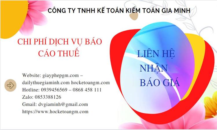 Dịch vụ báo cáo thuế GTGT tại Huyện Khoái Châu