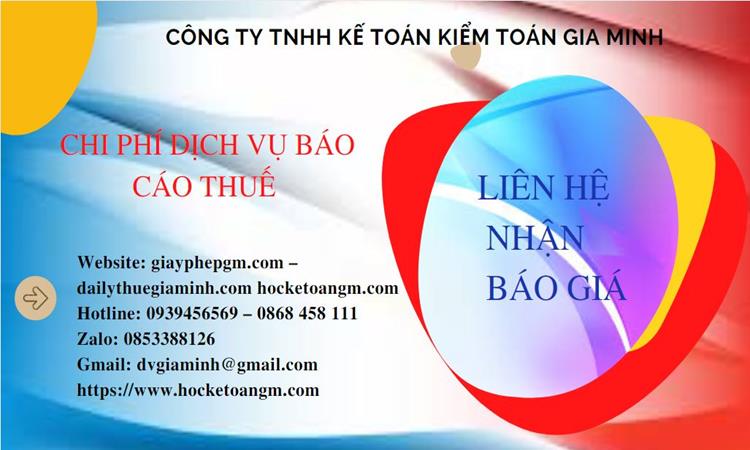 Dịch vụ báo cáo thuế GTGT tại Huyện Kim Bảng