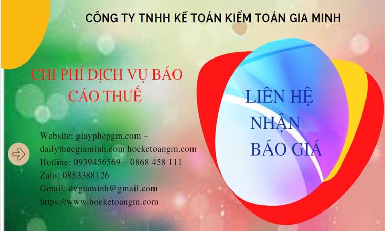 Dịch vụ báo cáo thuế GTGT tại Huyện Lý Nhân