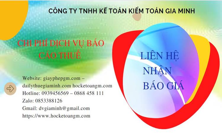 Dịch vụ báo cáo thuế GTGT tại Huyện Phù Cừ
