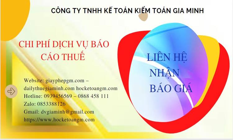 PHÍ DỊCH VỤ BÁO CÁO THUẾ GTGT TẠI HUYỆN PHÚ XUYÊN 5 Dịch vụ báo cáo thuế GTGT tại Huyện Phú Xuyên