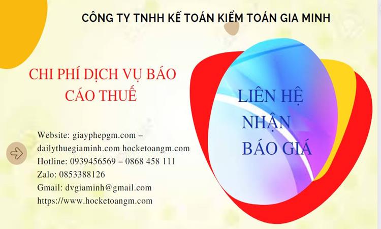 PHÍ DỊCH VỤ BÁO CÁO THUẾ GTGT TẠI HUYỆN THẠCH THẤT 5 Dịch vụ báo cáo thuế GTGT tại Huyện Thạch Thất