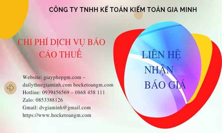 PHÍ DỊCH VỤ BÁO CÁO THUẾ GTGT TẠI HUYỆN THANH OAI 5 Dịch vụ báo cáo thuế GTGT tại Huyện Thanh Oai
