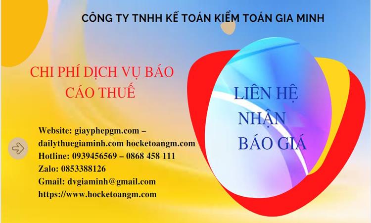 PHÍ DỊCH VỤ BÁO CÁO THUẾ GTGT TẠI HUYỆN THỚI LAI 5 Dịch vụ báo cáo thuế GTGT tại Huyện Thới Lai