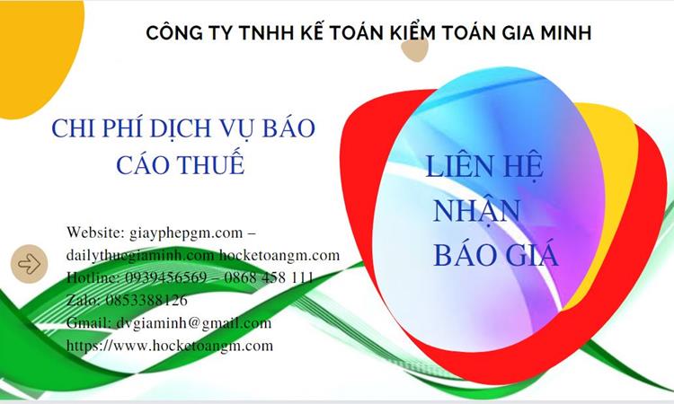 PHÍ DỊCH VỤ BÁO CÁO THUẾ GTGT TẠI KIÊN GIANG 5 Dịch vụ báo cáo thuế GTGT tại Kiên Giang