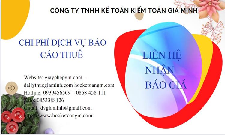 PHÍ DỊCH VỤ BÁO CÁO THUẾ GTGT TẠI NGHỆ AN 5 Dịch vụ báo cáo thuế GTGT tại Nghệ An