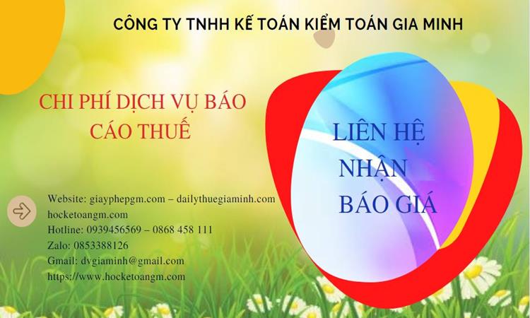 PHÍ DỊCH VỤ BÁO CÁO THUẾ GTGT TẠI QUẬN 6 5 Dịch vụ báo cáo thuế GTGT tại Quận 6