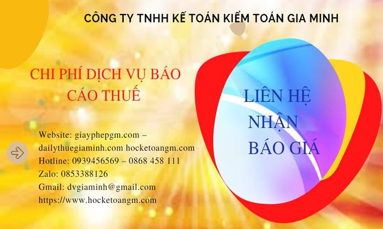 PHÍ DỊCH VỤ BÁO CÁO THUẾ GTGT TẠI QUẬN CẦU GIẤY 5 Dịch vụ báo cáo thuế GTGT tại Quận Cầu Giấy
