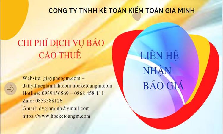 Dịch vụ báo cáo thuế GTGT tại Quận Hai Bà Trưng