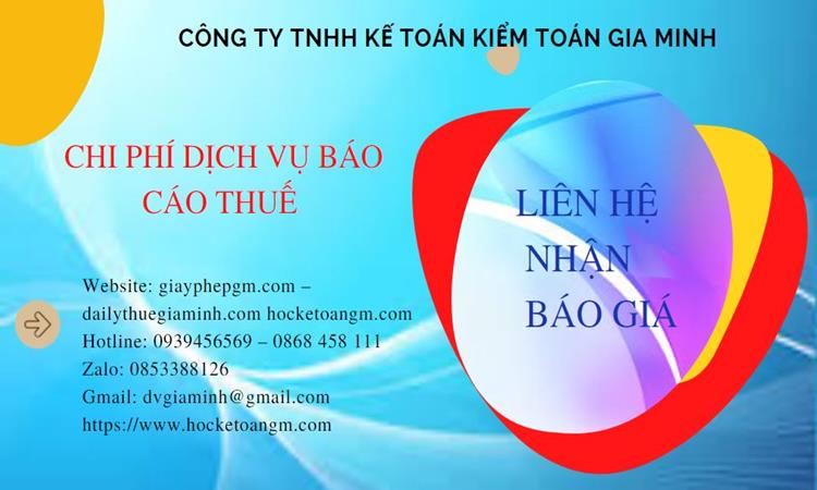 PHÍ DỊCH VỤ BÁO CÁO THUẾ GTGT TẠI QUẬN LONG BIÊN 5 Dịch vụ báo cáo thuế GTGT tại Quận Long Biên