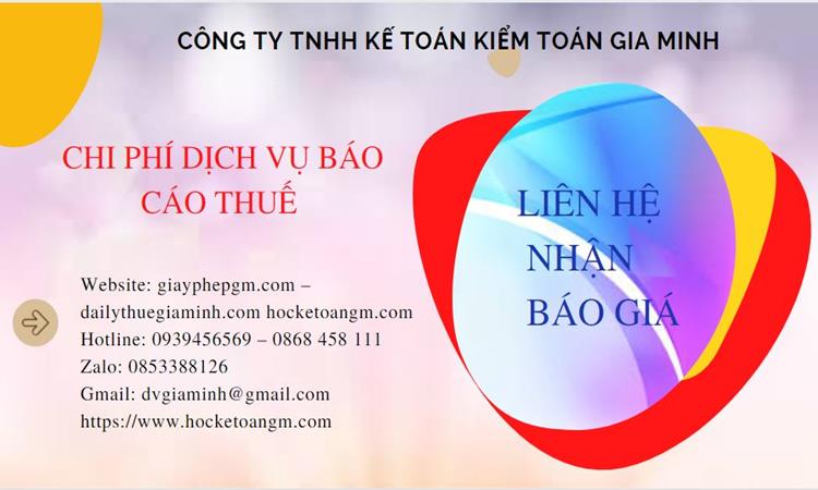 PHÍ DỊCH VỤ BÁO CÁO THUẾ GTGT TẠI QUẬN Ô MÔN 5 Dịch vụ báo cáo thuế GTGT tại Quận Ô Môn