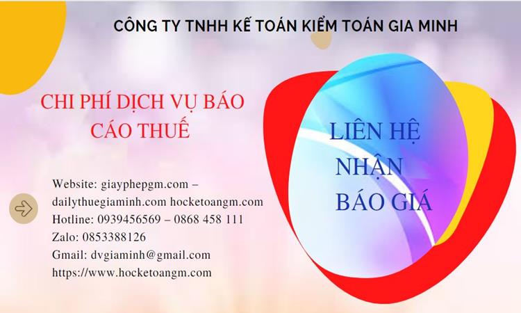 PHÍ DỊCH VỤ BÁO CÁO THUẾ GTGT TẠI QUẬN THANH XUÂN 5 Dịch vụ báo cáo thuế GTGT tại Quận Thanh Xuân