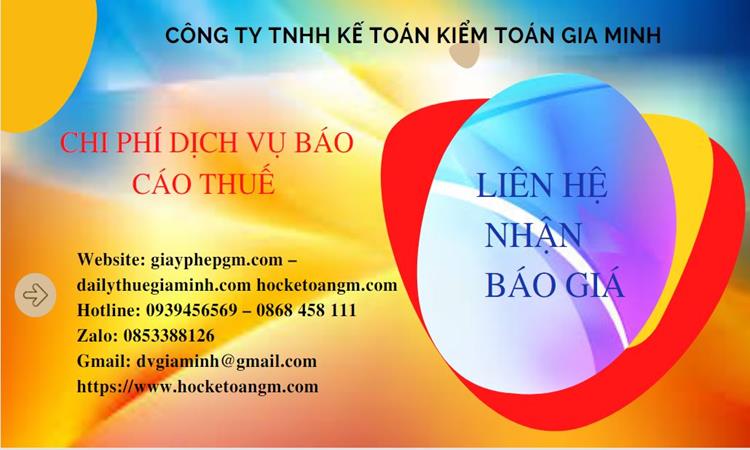 Thủ tục mở công ty dịch vụ bảo vệ tại Quận 5 Dịch vụ báo cáo thuế GTGT tại Quảng Ninh