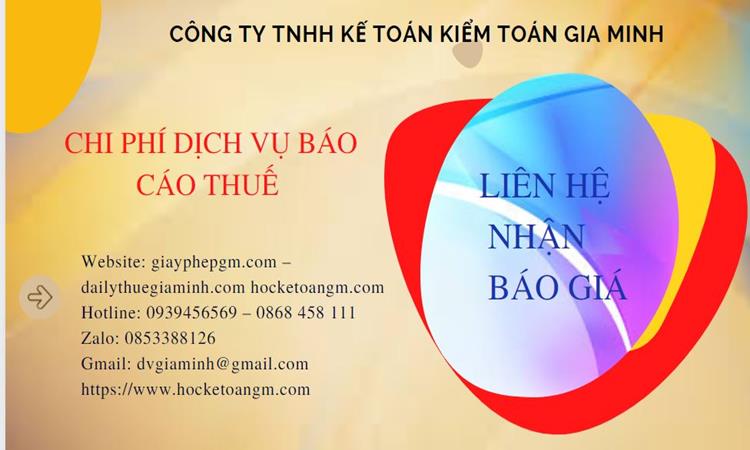 PHÍ DỊCH VỤ BÁO CÁO THUẾ GTGT TẠI THÀNH PHỐ THỦ ĐỨC 5 Dịch vụ báo cáo thuế GTGT tại Thành Phố Thủ Đức