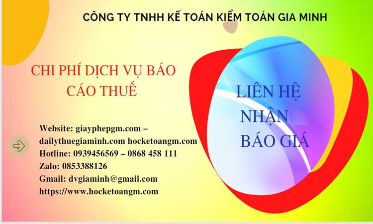 Dịch vụ báo cáo thuế GTGT tại Thị xã Mỹ Hào