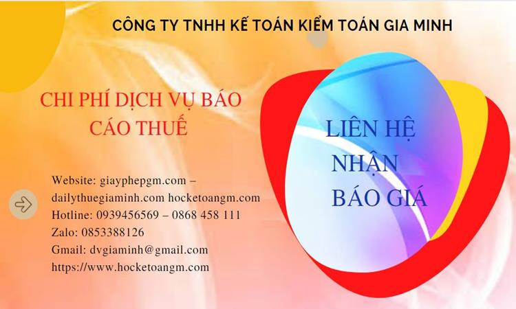 PHÍ DỊCH VỤ BÁO CÁO THUẾ GTGT TẠI TP ĐÀ NẴNG 5 Dịch vụ báo cáo thuế GTGT tại TP Đà Nẵng