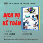 Dịch vụ báo cáo thuế tại TP Hồ Chí Minh giá rẻ