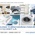 Dịch vụ bổ sung ngành nghề dịch vụ giặt là