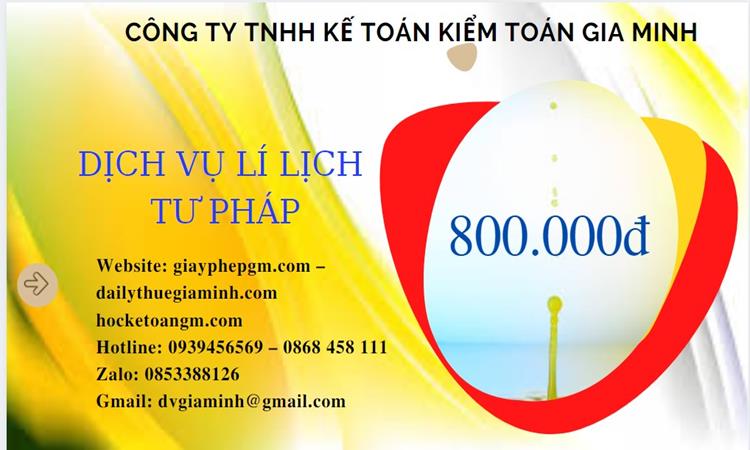 DỊCH VỤ LÀM LÝ LỊCH TƯ PHÁP TẠI BÌNH DƯƠNG 4 Dịch vụ đăng ký lý lịch tư pháp tại Bình Dương