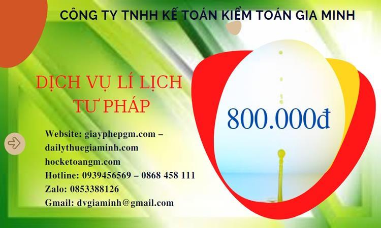 Dịch vụ làm lý lịch tư pháp tại hà nội 9 Dịch vụ đăng ký lý lịch tư pháp tại Hà Nội
