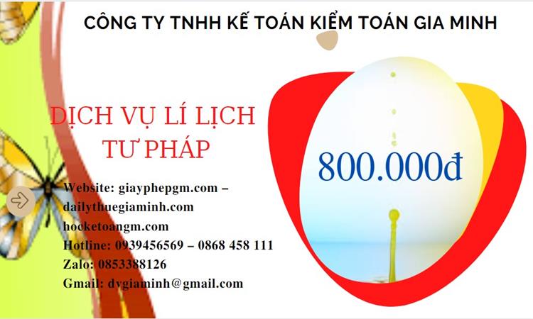 Dịch vụ đăng ký lý lịch tư pháp tại Kiên Giang 
