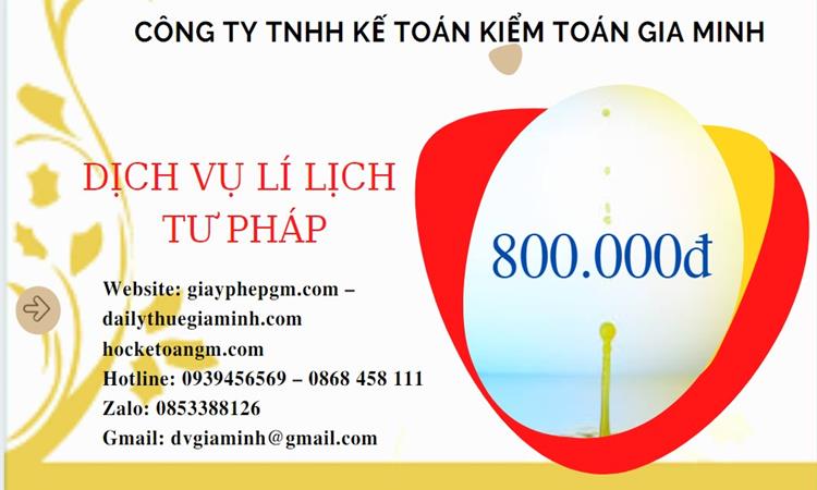 DỊCH VỤ LÀM LÝ LỊCH TƯ PHÁP TẠI LÂM ĐỒNG 2 Dịch vụ đăng ký lý lịch tư pháp tại Lâm Đồng