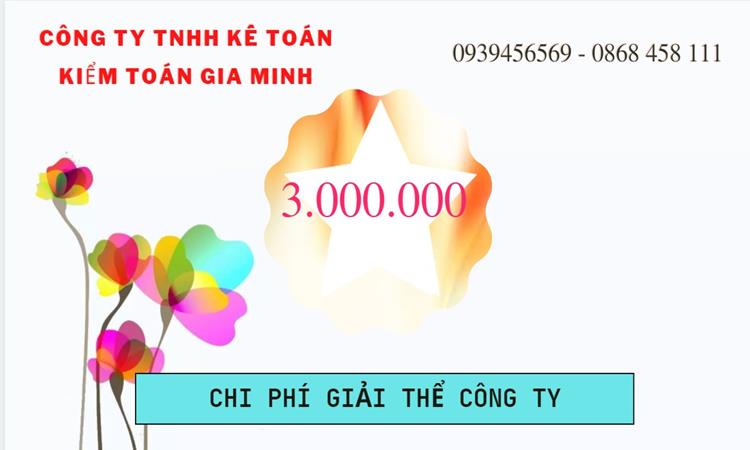 Dịch vụ giải thể công ty tại Cao Bằng dịch vụ uy tín 