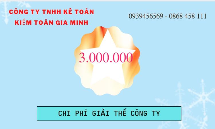 Dịch vụ giải thể công ty tại Huyện Bình Chánh dịch vụ uy tín 