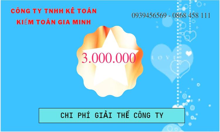 Dịch vụ giải thể công ty tại Huyện Nhà Bè dịch vụ uy tín 5 