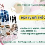 THỦ TỤC GIẢI THỂ DOANH NGHIỆP TẠI NINH THUẬN TRỌN GÓI 6 Dịch vụ giải thể công ty tại Ninh Thuận nhanh