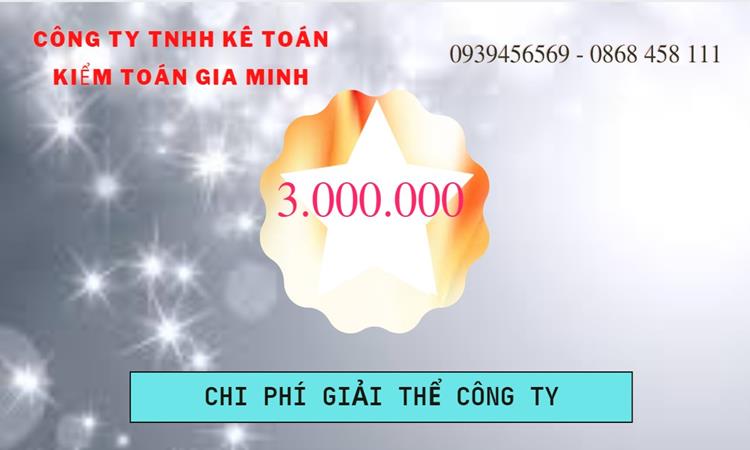 Dịch vụ giải thể công ty tại Quận Ba Đình dịch vụ uy tín 