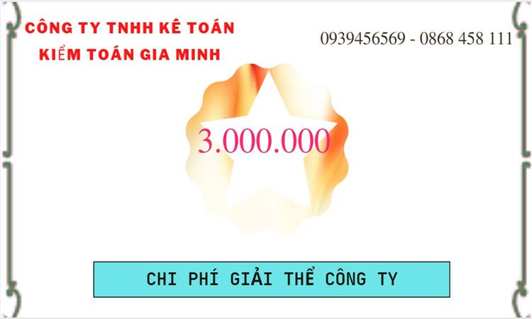 Dịch vụ giải thể công ty tại Quận Phú Nhuận dịch vụ uy tín 